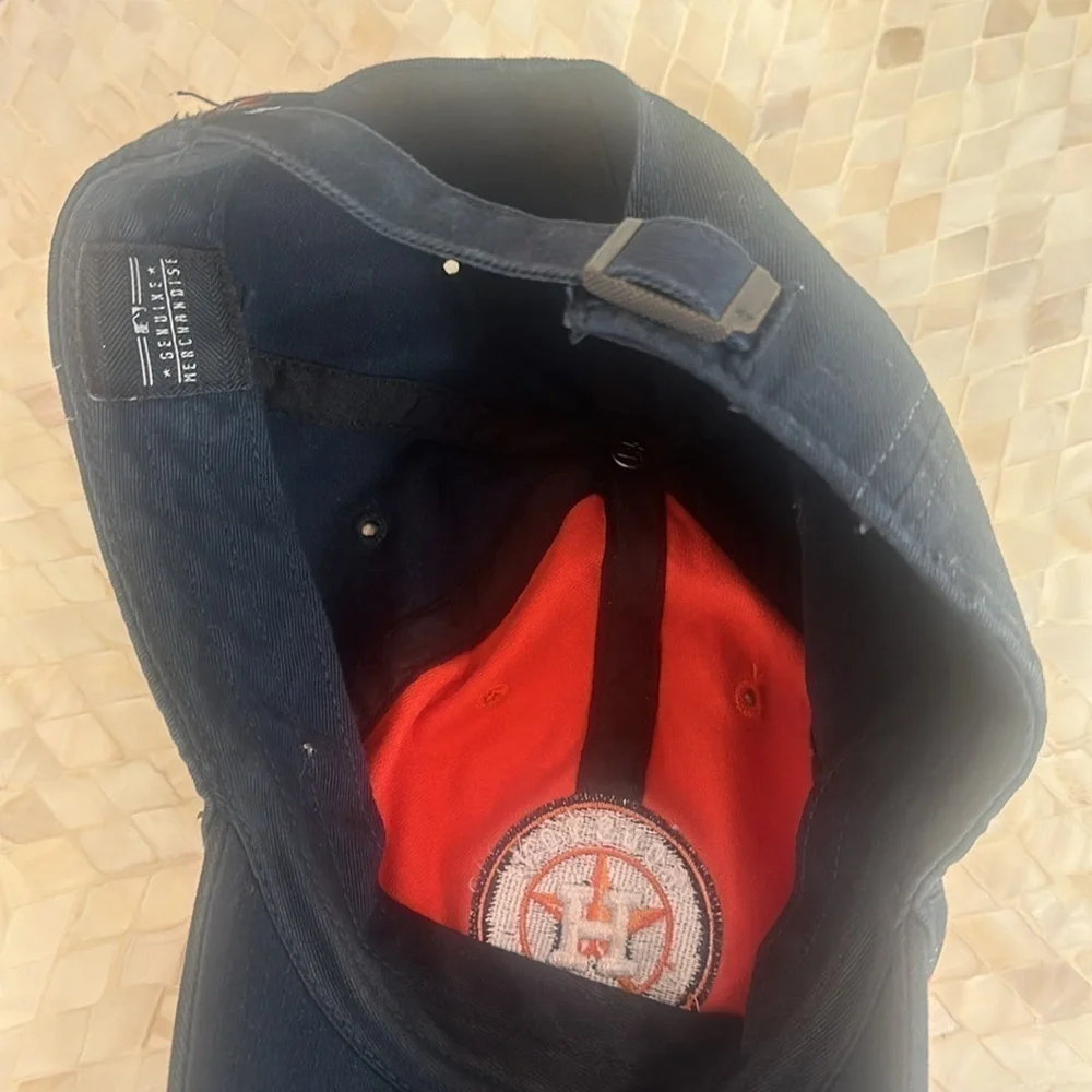 Bundle of 2 Houston Astros youth baseball caps